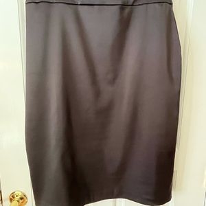 Black Tadashi Shoji A-line skirt